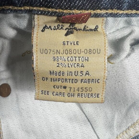 7 For All Mankind Bootcut Jeans Women’s Size 29 (30x33) Blue Boho Western Rodeo - Picture 9 of 14